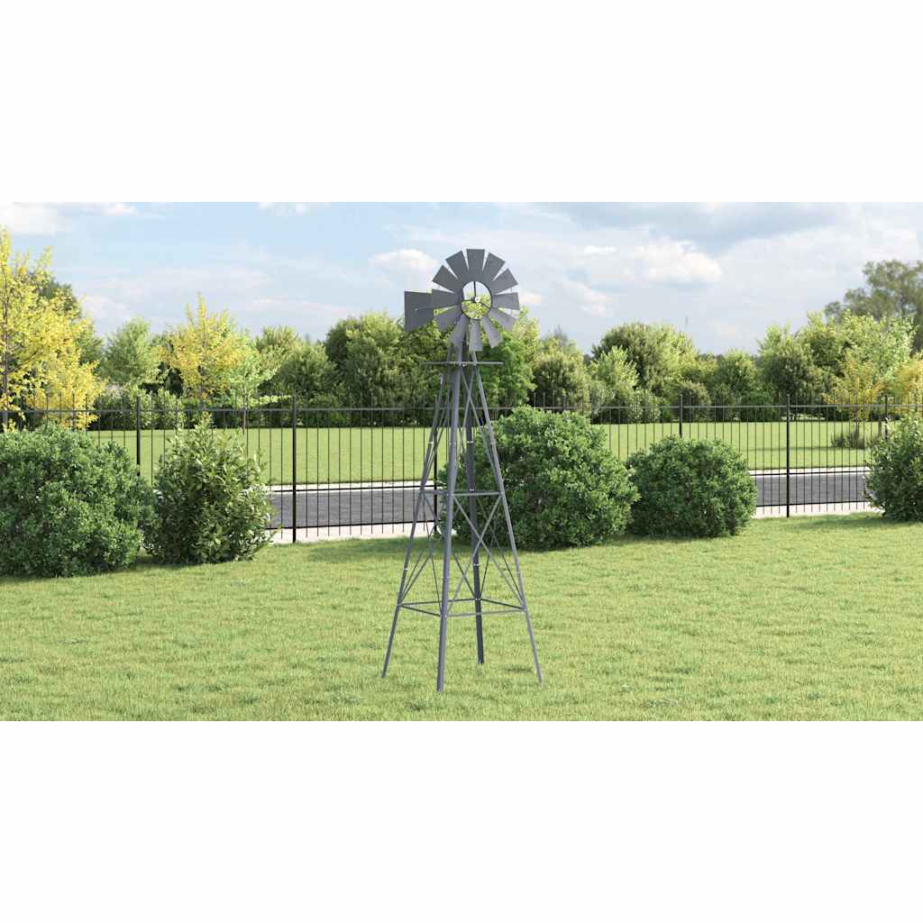 Windmill Gray 84 X 68 X 245 Cm Iron