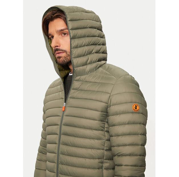 Winter Jacket Save The Duck D30650M GIGA19, Green, Standard Fit