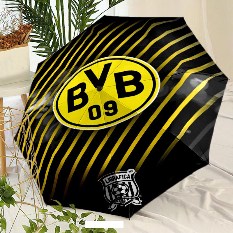 B-BVB Umbrella with Automatic Open/Close & Self-8-Rib Heavy-Duty Umbrella, Compact Travel Umbrella Suitable for Outdoor