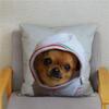 Cute Mini Chihuahua Dog Printed Cushion Cover Pillow Case Hugging Pillow Case Sofa Home Decor Pillow Case
