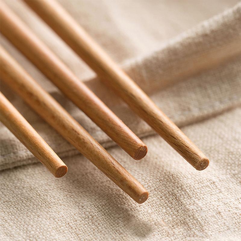 Extra Lange Holzstäbchen Bratstäbchen Poliertes Buchenholz Kochen Nudeln Rutschfeste Stäbchen Küchenkochwerkzeuge