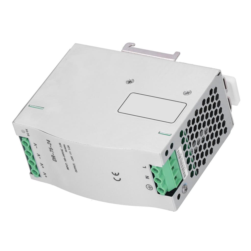 BERM Switching Power Supply DINRail Switch Transformer Driver DR7524 100240VAC