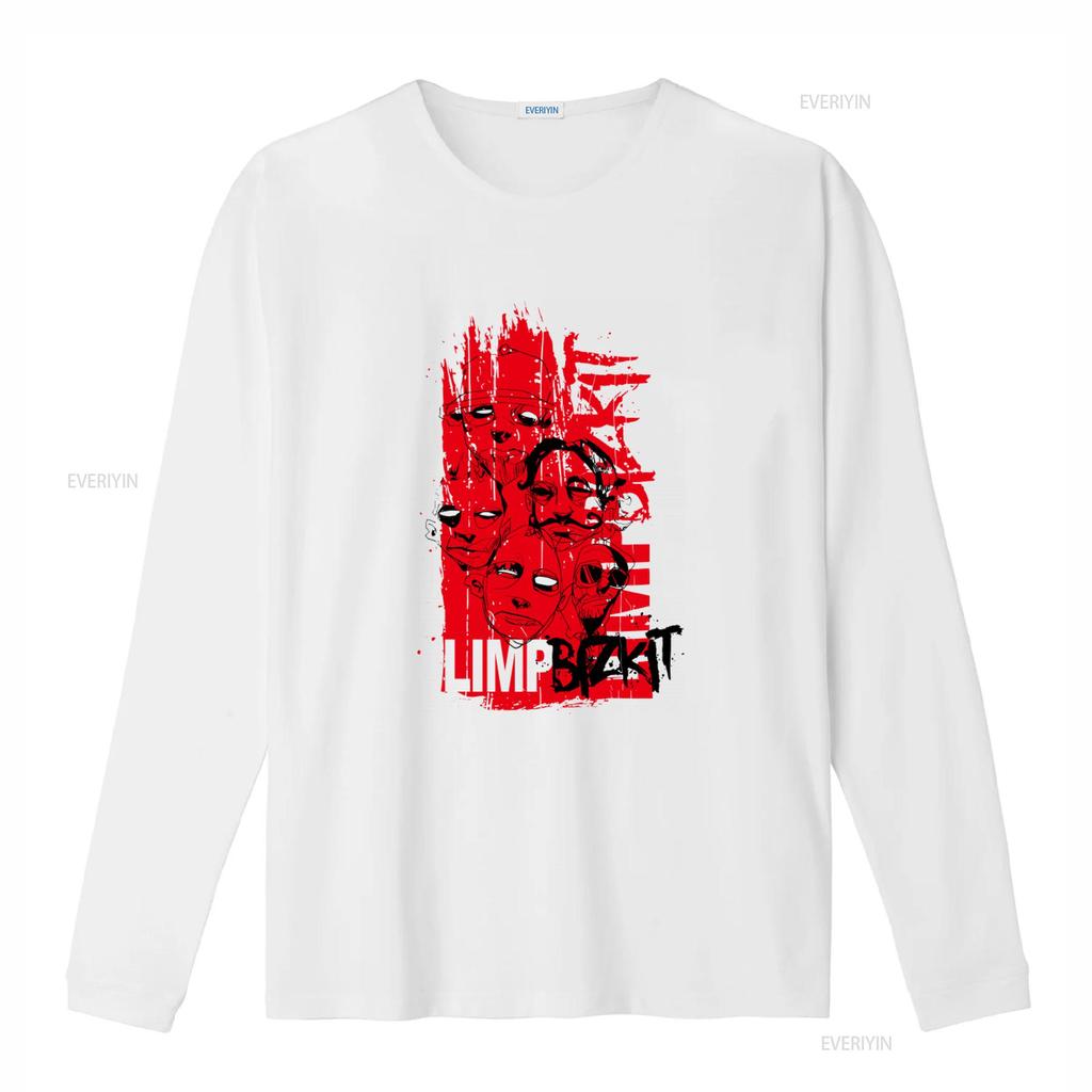 Vintage Limp Bizkit Family Forever Print T-Shirt Weiß LB 09 NH508 vintage Gewaschen Designerkleidung Grafik Dehnbar Vielseitig
