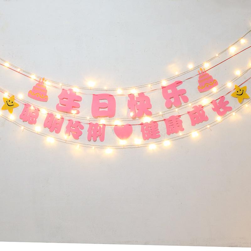 Children's Birthday Banner & Decorations for 1st to 10th Birthday Parties