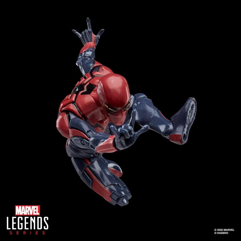 Marvel Legends Series Gamerverse Velocity Suit Peter Video Collectible Action Parker, Spider-Man Game-Inspired 6-Inch Figure.