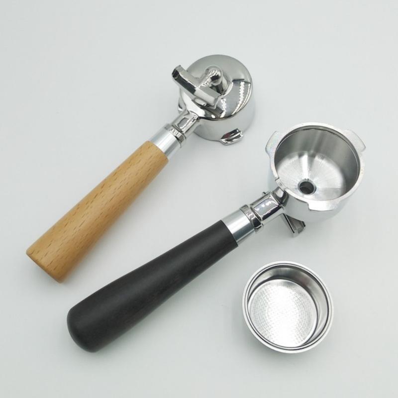 51mm Portafilter with Base for Coffee Machines Portable Espresso Filter Basket for Home and Professional Brewing