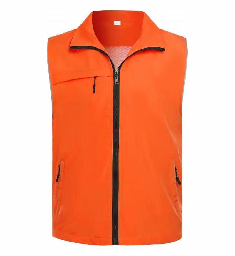 

Двухслойный жилет для волонтеров премиум-класса с тремя карманами для благотворительных и рабочих мероприятий