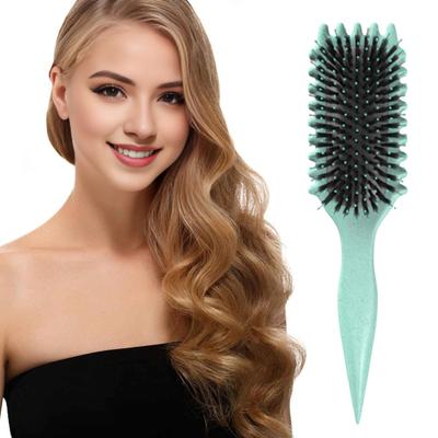 Bürste für lockiges Haar, weiche Borsten, Kopfhautmassage, für Damen und Mädchen, Bounce Curl, definierende Gestaltung, Styling, Entwirrungskamm, Friseurwerkzeug