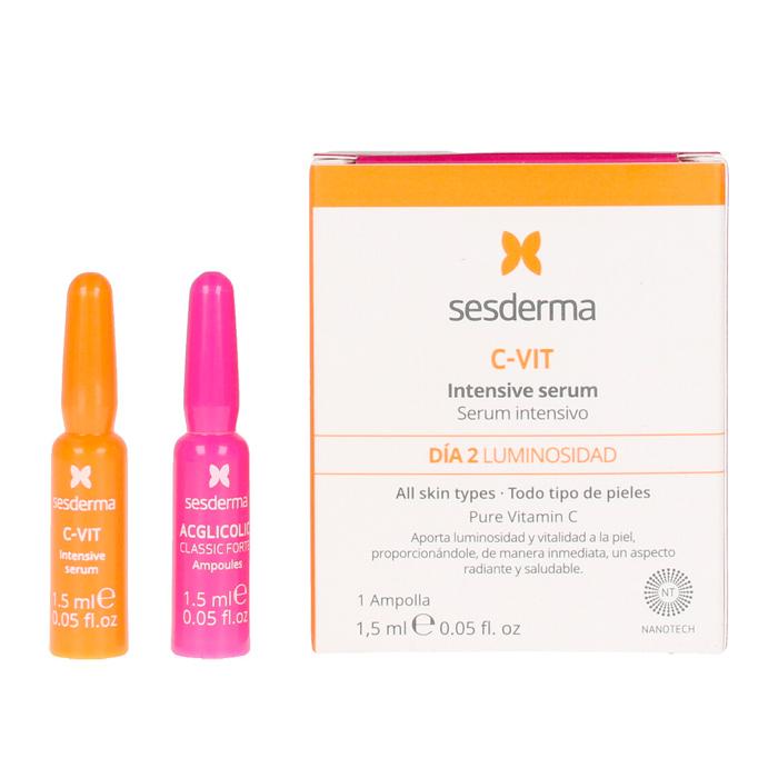 

Sesderma C-VIT Flash Peeling + процедура для сияния