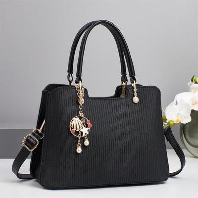 Yeni Makaron Moda El Çantası Yüksek Görünüm Seviyesi Çok Katmanlı Omuz Çantası Büyük Kapasiteli Tote Çanta Her Şeye Uyumlu Kadın Çantası