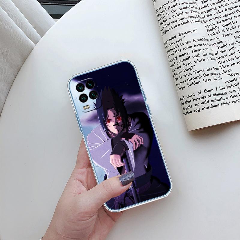 

RA28 Naruto Uchiha Sasuke Transparent Phone Case for Samsung Galaxy A04 A04S A14 A23 A34 A54 M23 M33 M52 M53 Galaxy A54 5G
