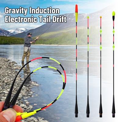 1ks Super Bright LED Fishing Smart Float Top Svetelný nočný rybársky plavák cr425 Batéria