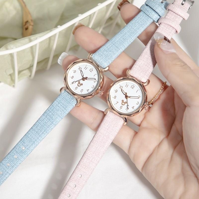 Mickey Mouse Student Women Quartz Watch With Decor For Children
