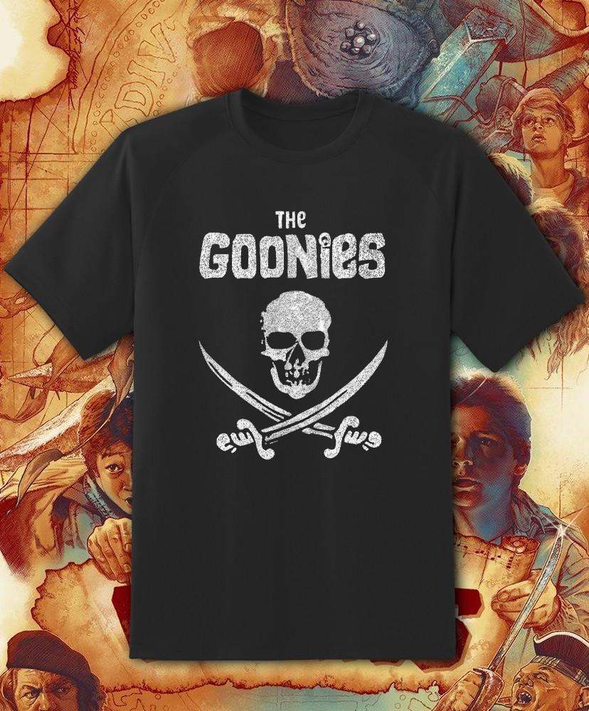 Goonies Skull Crossbones Retro T Shirt Youth M - Adult 6XL Fast Ship! Unisex T-Shirt M
