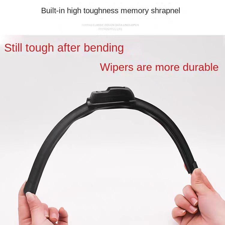 Electric Tricycle Boneless Universal Silicone Wiper Blade-Shed Special