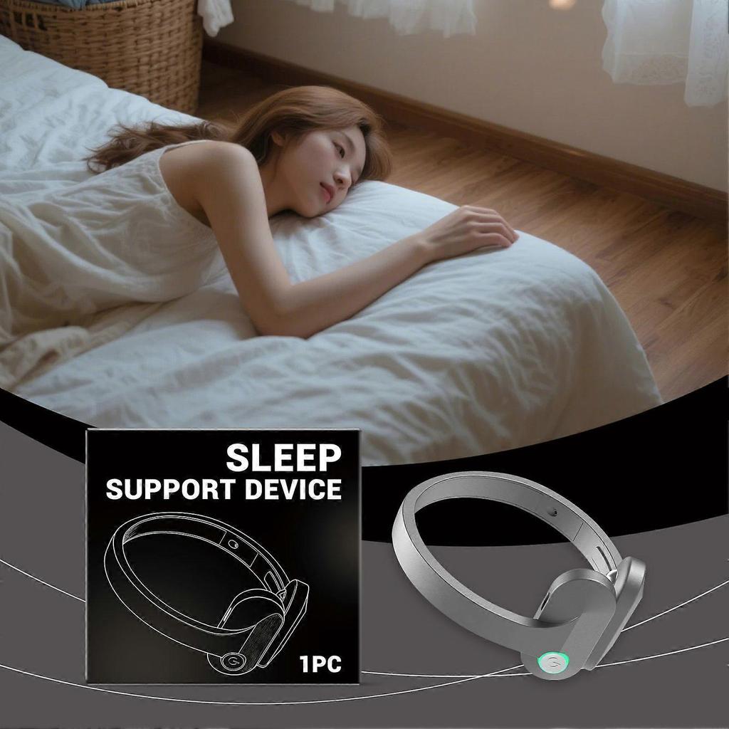 Vagus Nerve Stimulator for Better Sleep & Stress Relief, Sleep Aid Device for Adults, Wearable Sleep Support Device for Long-Term Wellness