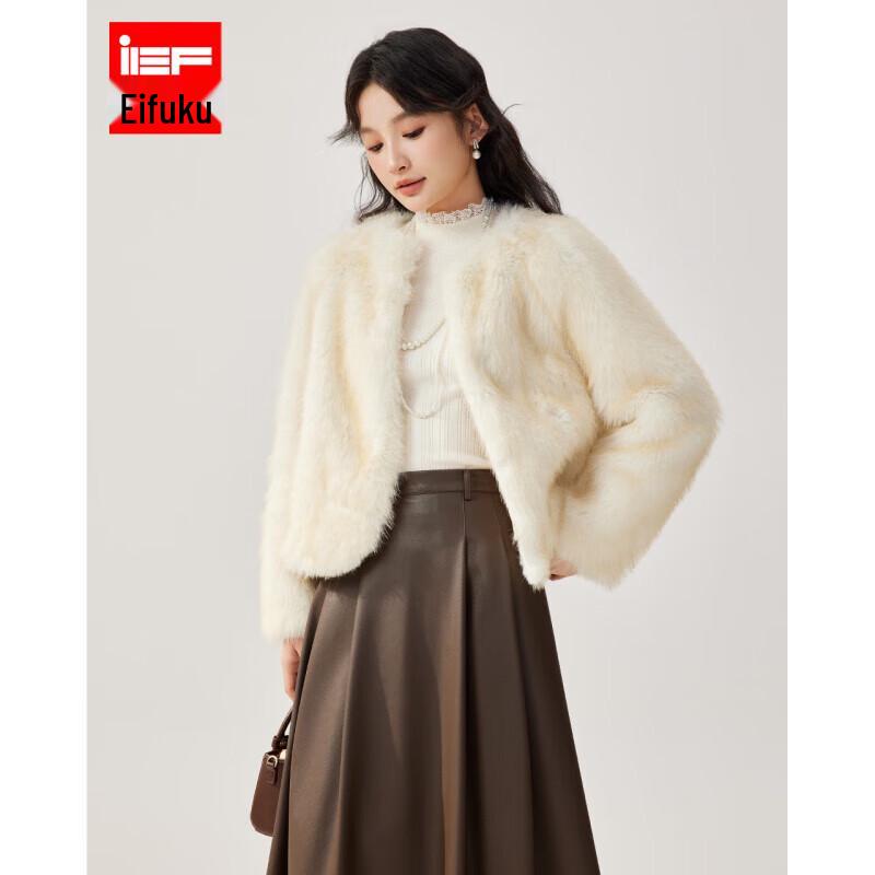 

IEF Aiyifu Серия ДНК 2024 Зимнее Французское Элегантное Пальто L