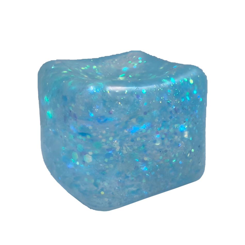 Ice Cubes Sensory Toys Squishy Fidget Stress Cube For Adults Kids Anxiety Stress Relief Hand Therapy Sensory Squishy