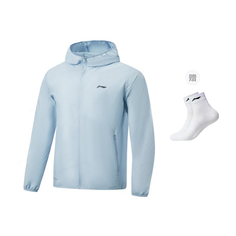 Li Ning Fitness Series Sun Protection Clothing Men's Blue AFDW475-1