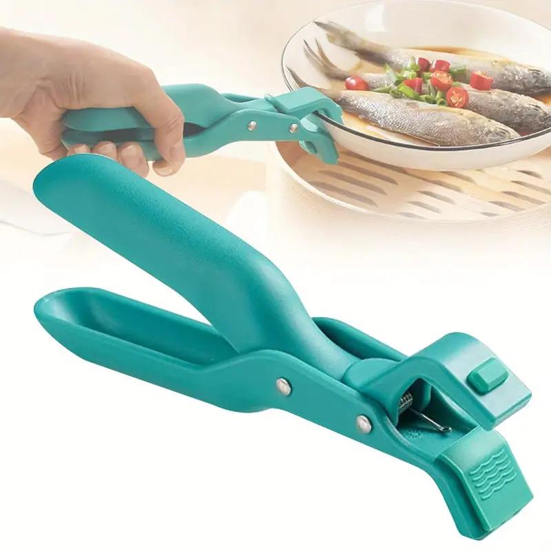 

New Silicone Multifunctional Bowl Clamps Anti-scald Heat Resistant Non-slip Tongs Utensil Handles