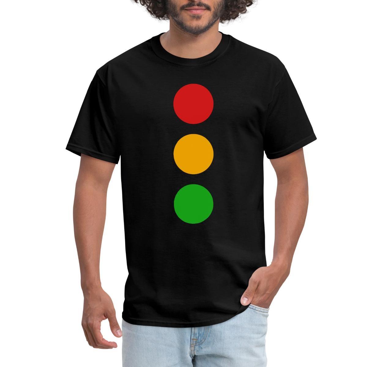Traffic Light Last Minute Halloween Costume Men s T-Shirt L
