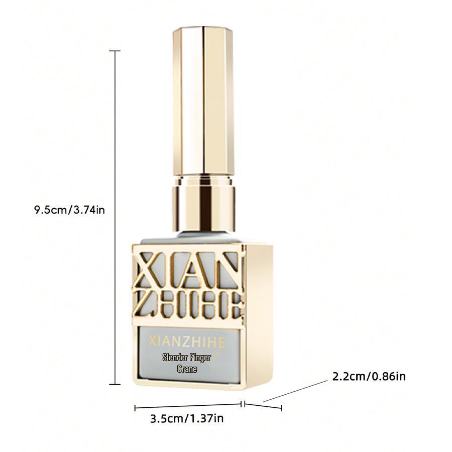 New 2025 Trendy Black & Red Nail Polish Gel for a Chic, High-End Hong Kong Style Look