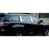 Car Accessories Fit for Toyota Highlander Stainless Steel 2014 2015 2016 2017 2018 2019 Pillar Post Trim 6PCS