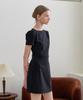 BIBYSEOB Puff Mini Dress Black [T61]