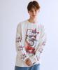 QT8 GARMENTS Rg Star Sheriff Ec Washed Long Sleeve (Ecru)