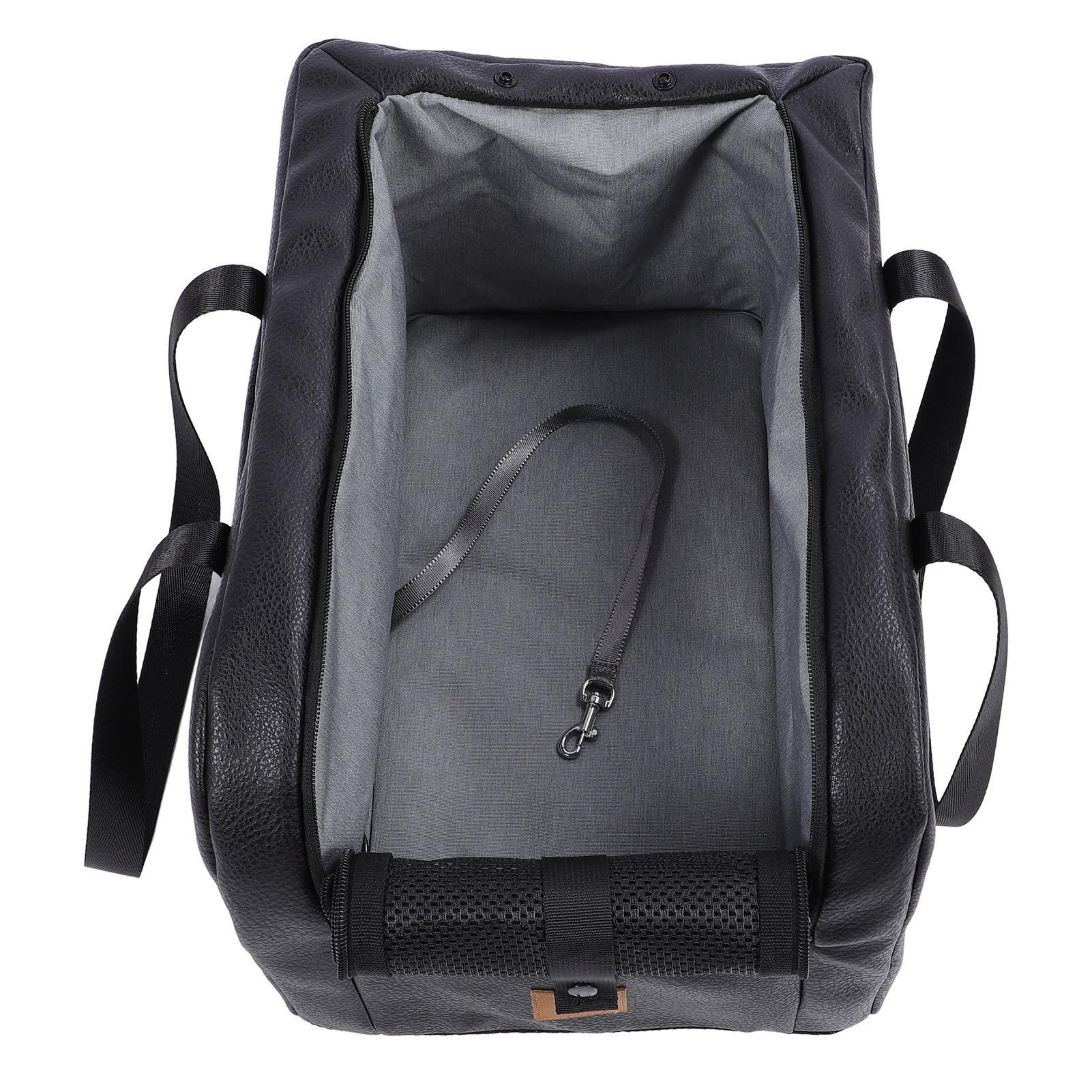 

Console Dog Car Seat Breathable Multipurpose Portable Enhanced Safety Pet Car Seat for Small Dogs