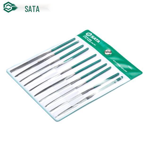 SATA Assorted Mini Files Set for Machinists (03801/03802/03803)