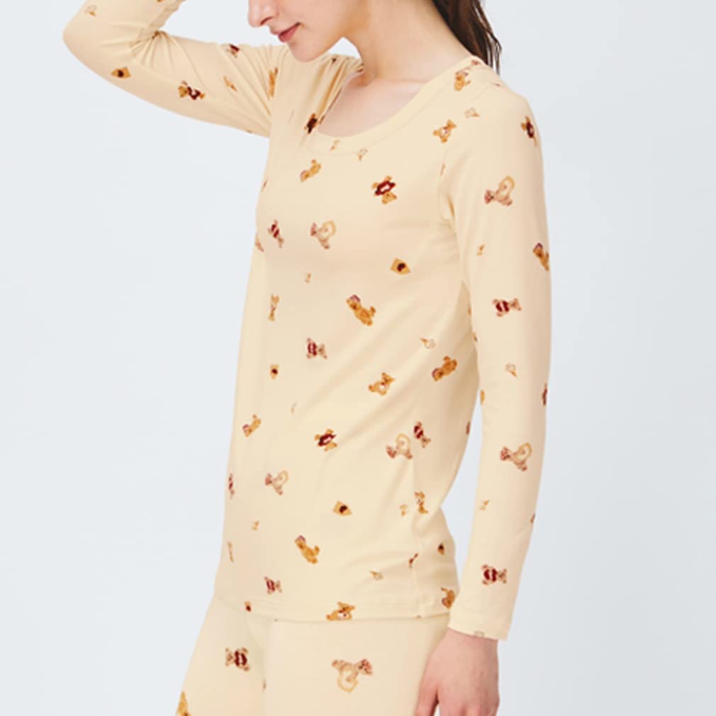 Gunze Night Bra and Pajama Tuche Smoke M Set, Night, TC5900, Women's, Pink,