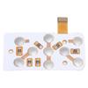 Camera Keypad Flex Cable Board Stable Performance Secure Fit Key Flex Cable Board for S2500