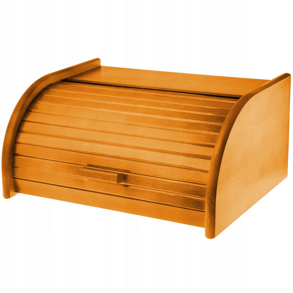 KADAX Brotdose Holz für Brot Gebäck Natur Groß