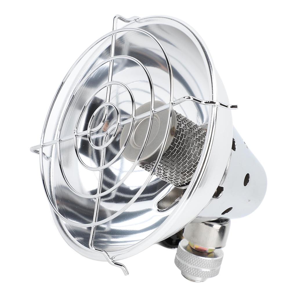 Portable Gas Heater Rapid Warming Adjustable Firepower Mini Gas Tank Heater for Camping Barbecue