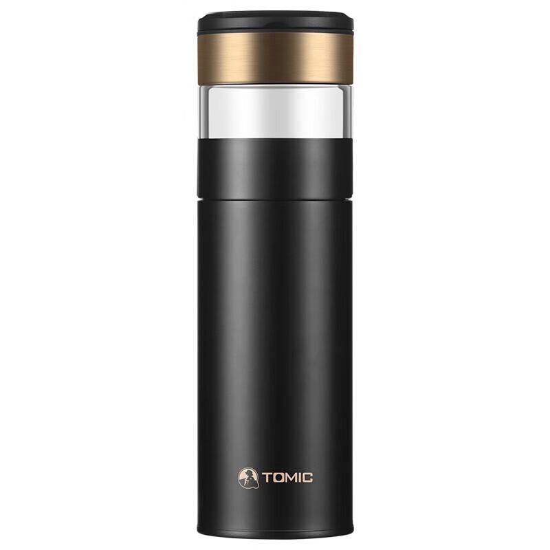 Temeka 350ML Smart Double Lid Insulated Tea Bottle