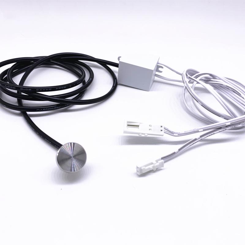 Touch Sensor Single-Switch Metal Cord for Bedside, Desk, and Mirror Lamps