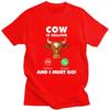 My Cow Is Calling T Shirt Men Women Animals Lover Tshirts Streetwear Casual Graphic Tee Tops Loose Oversized Clothes