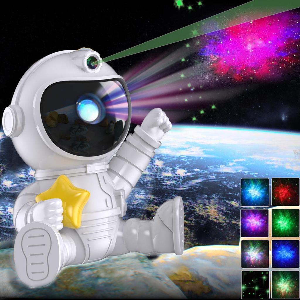 Starry Sky Astronaut Projector Lamp