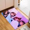 Custom Name Kpop Group Fashion Rug for Living Room, Game Rooms, Office, Bedroom, Floor Mat Playful Design, fan gifts Christmas decor