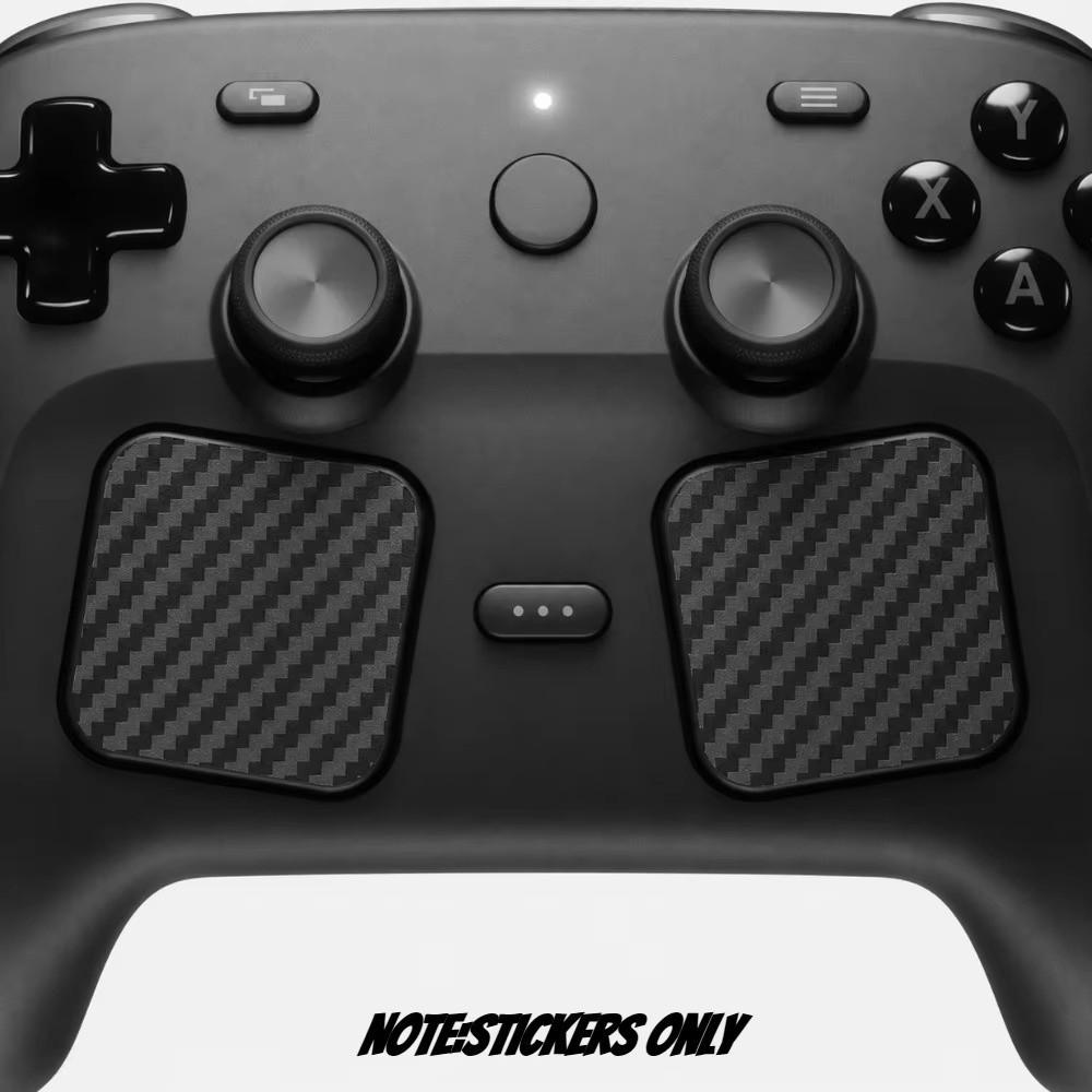 2 st repfria pekplattklistermärken Skyddande hud för Steam Controller 2 Speltillbehör