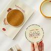 Cute Breakfast Cup with Coaster Set Cartoon Ceramic Cup Birthday Gift Mug Girl Water Cup Souvenir