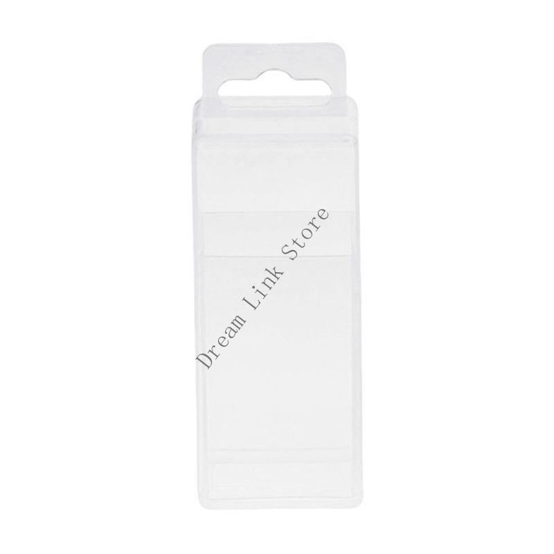 Q1FD Portable Transparent Twist Drill Bit Storage Case with Flexible Size Adjustment