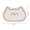 Cartoon Cat Head Multi-Color Thick Soft Diatomaceous Earth Bathroom Absorbent Floor Mat Quick Drying Entrance Foot Pad Anti Slip