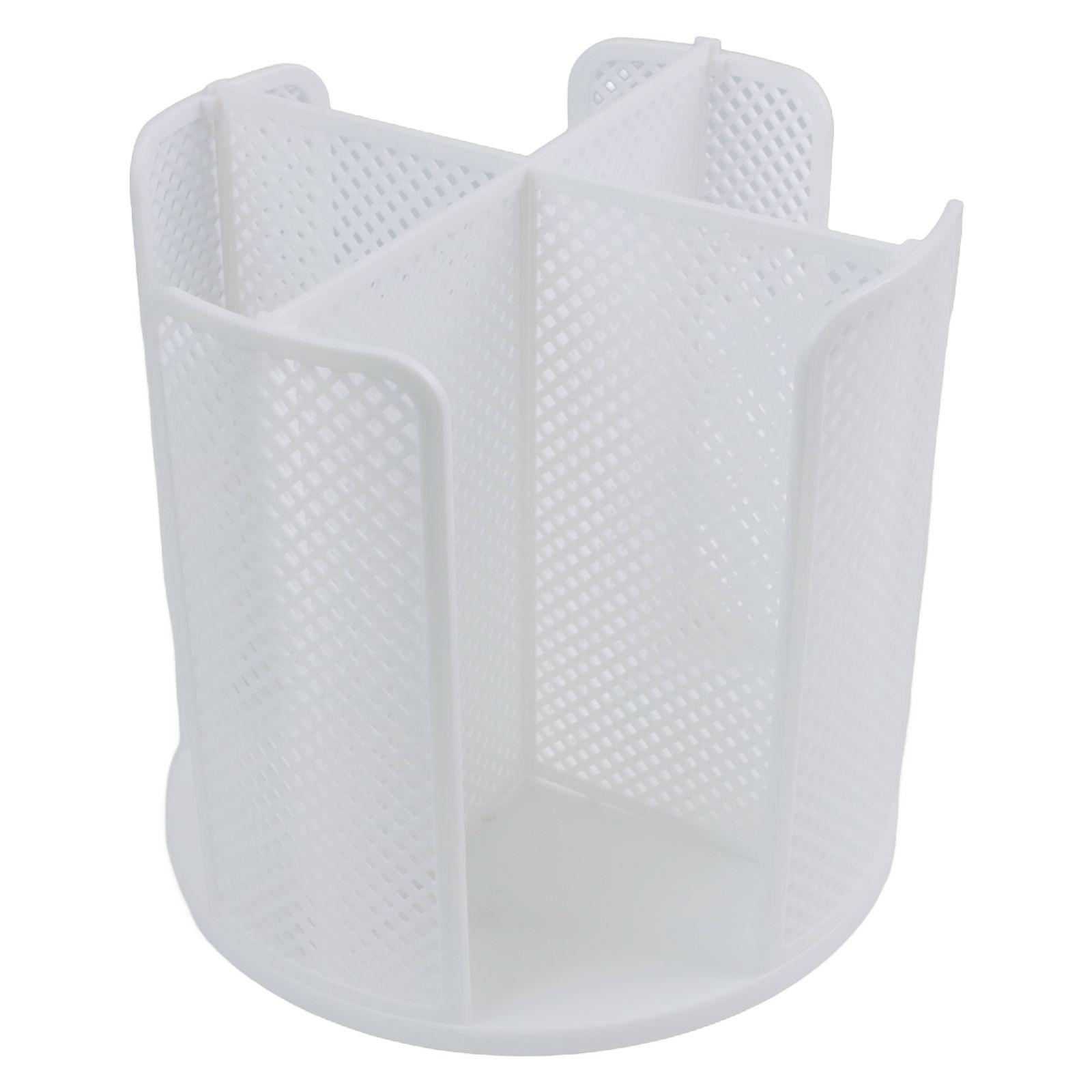 

Beverage Holder Four Compartment Storage Cup Organizer Sleek White Color Black Plastic Construction Compact Size белый