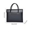 PU Leather Laptop Bag  with Handles Magnetic Buckle Handbag Briefcase Bag Supplies for Business Laptop Bag Laptop Case
