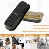 150Pcs Mini Cake Pans with Lids and Spoons 200ml Non-Stick Foil Baking Loaf Pans Rectangular Foil Bread Container for Kitchen