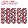 10-20pcs Ball Bearings 608ZZ 685ZZ 688ZZ 608RS Deep Groove Miniature Bearings For Skateboard Scooter 3D Printers Bearings