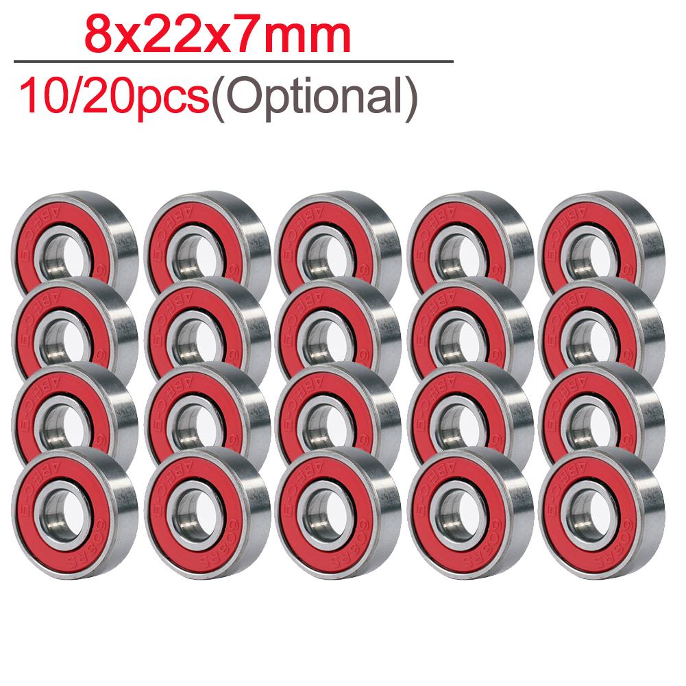 10-20pcs Ball Bearings 608ZZ 685ZZ 688ZZ 608RS Deep Groove Miniature Bearings For Skateboard Scooter 3D Printers Bearings