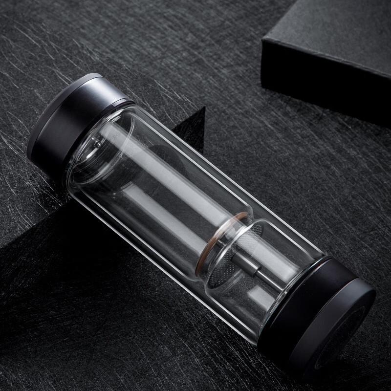 Duoli Rotating Tea Infuser Glass Mug